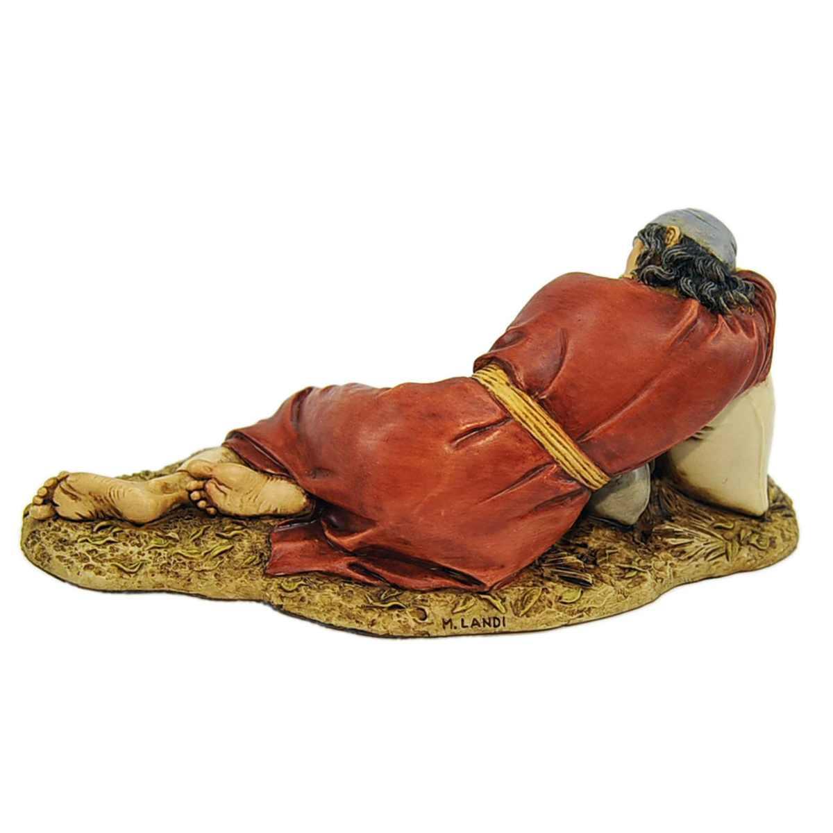 Statua cm.20 Benito il Dormiente Sdraiato a Terra Collection | Moranduzzo
