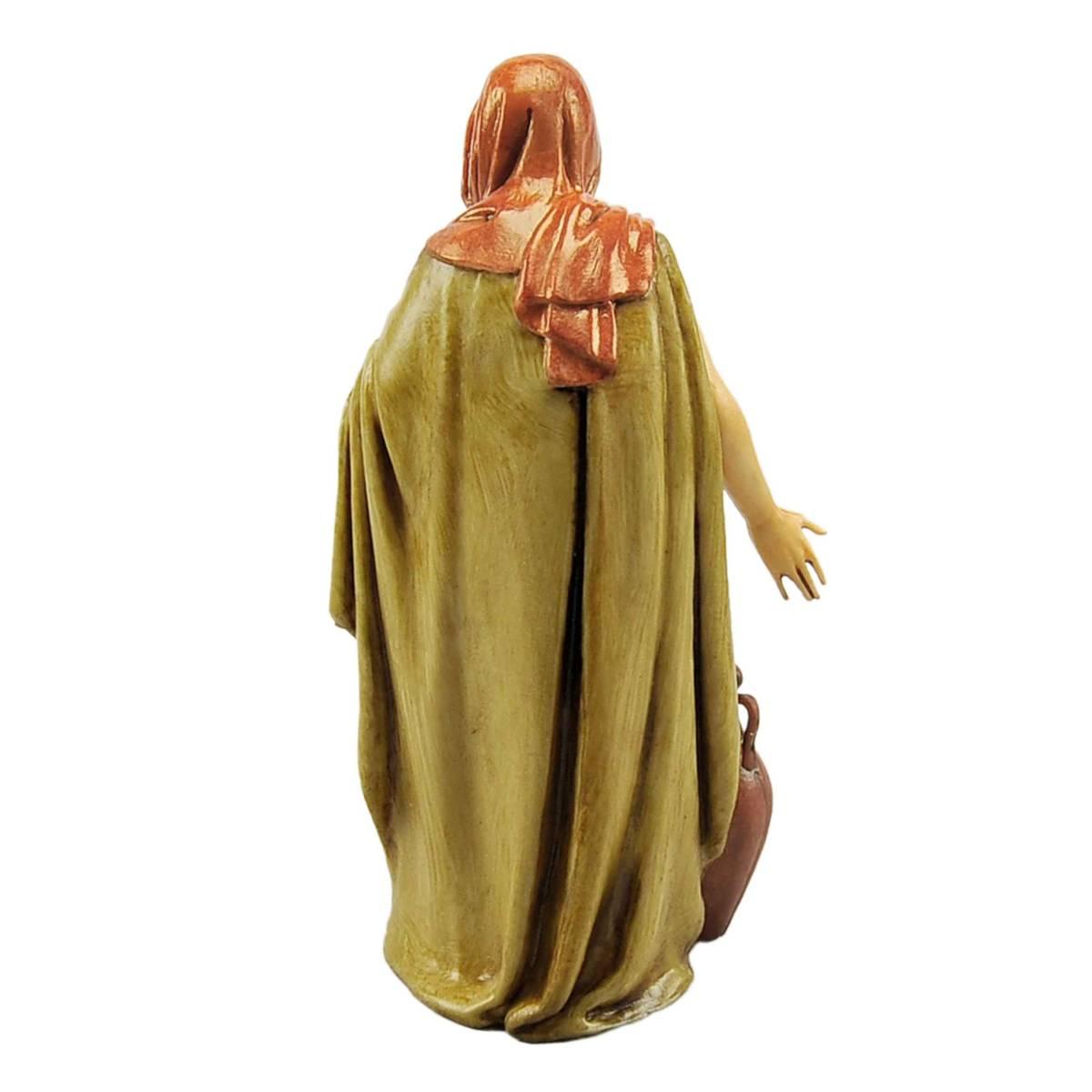 Statua cm.13 Donna con Anfora e Cesta | Moranduzzo