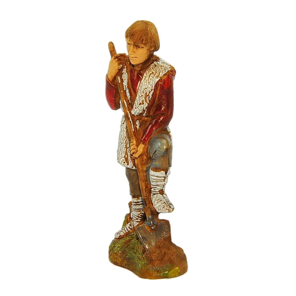 Statua cm.10 Contadino con Vanga | Moranduzzo