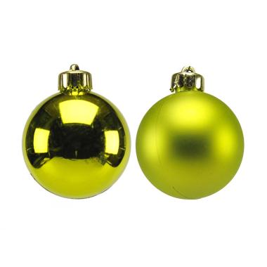 Pallina Natale cm.Ø6 Verde Set pz.7 |Moranduzzo