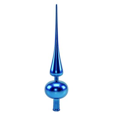 Puntale Albero Natale cm.29 Blu Lucido |Moranduzzo