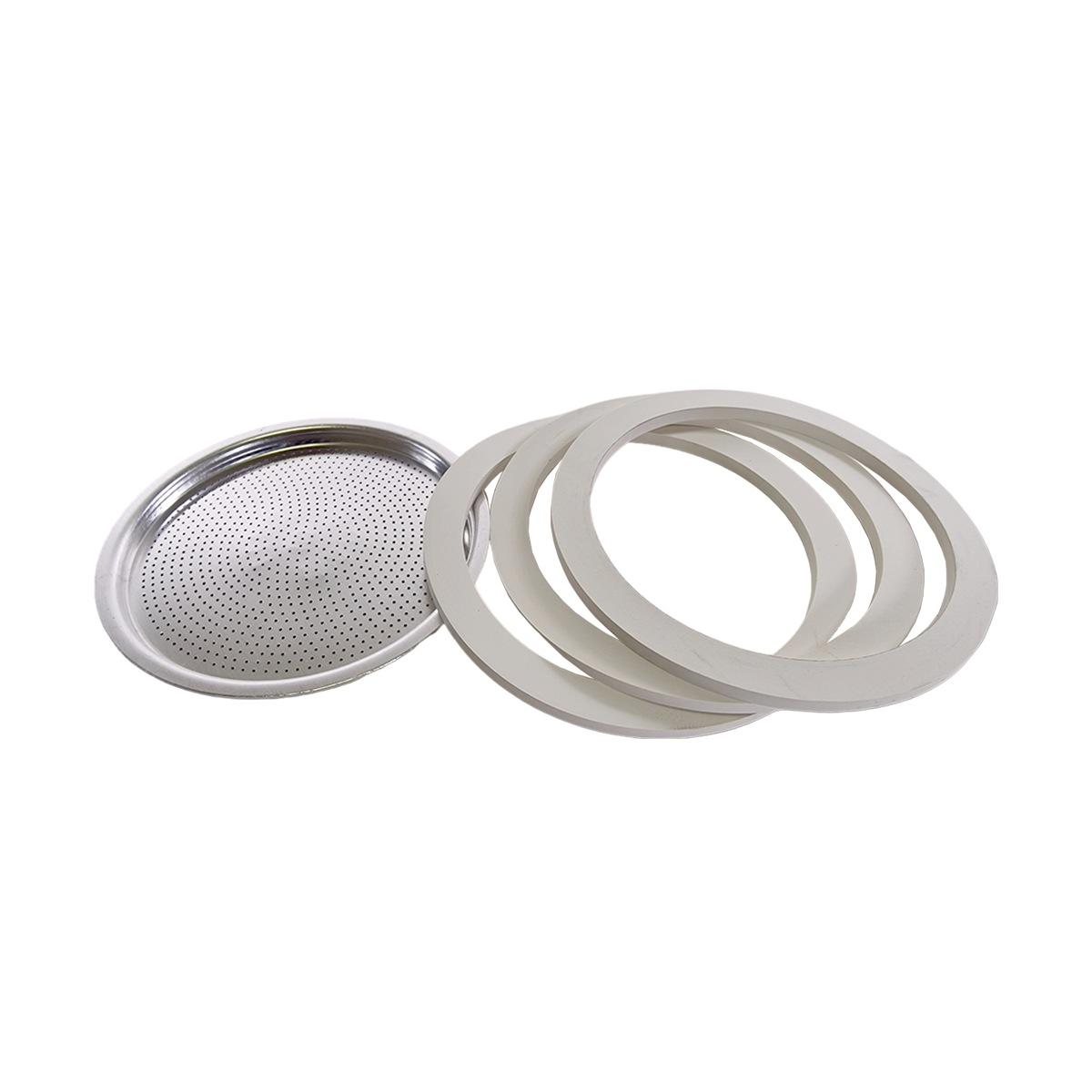 Guarnizione Moka Caffè 12 Tazze pz.3 Bialetti con Filtro