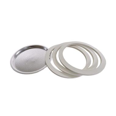 Guarnizione Moka Caffè 12 Tazze pz.3 Bialetti con Filtro