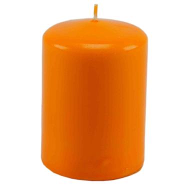 Candela cm.Ø7x10 Cilindro Arancione |Bizzotto