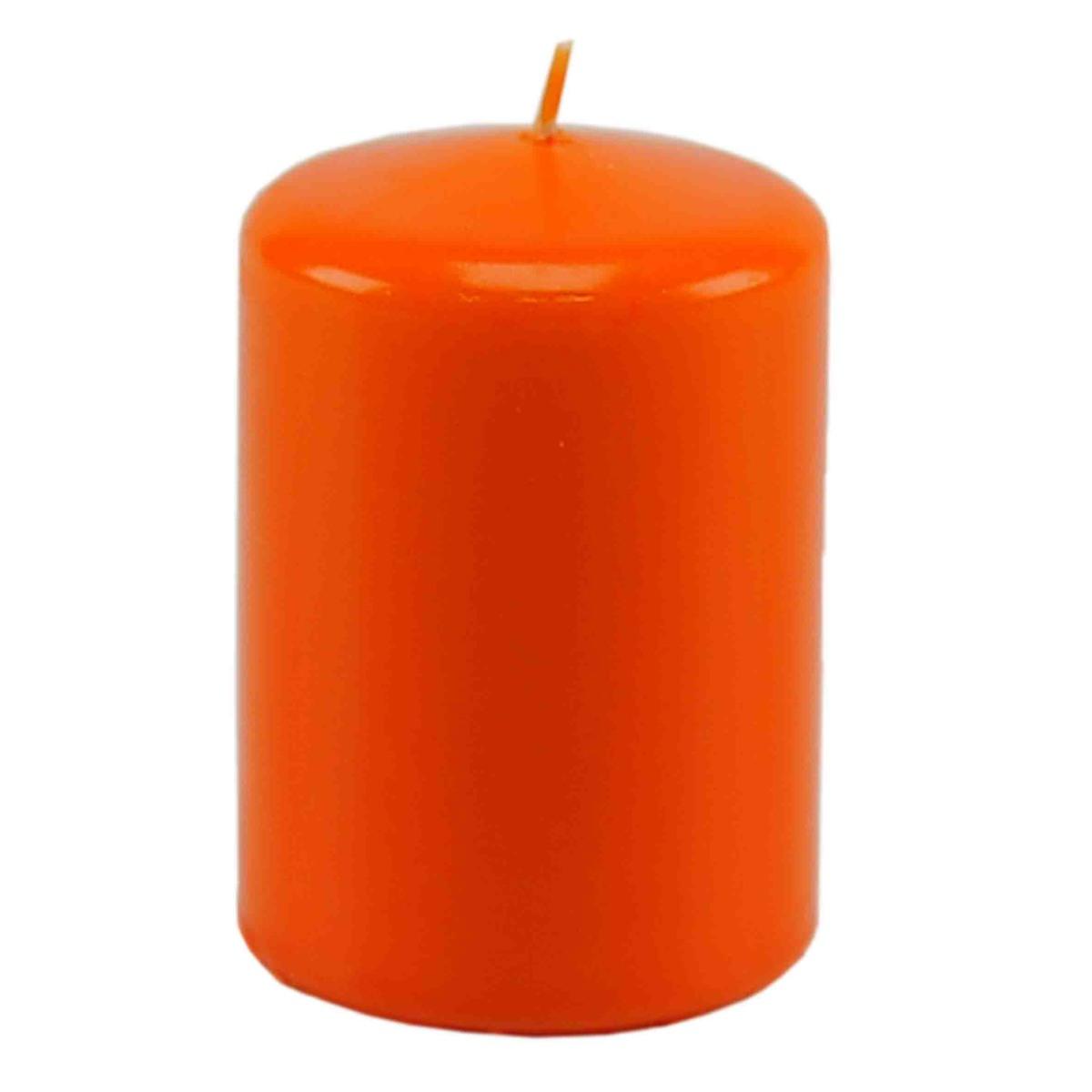 Candela cm.Ø7x10 Cilindro Arancione | Bizzotto