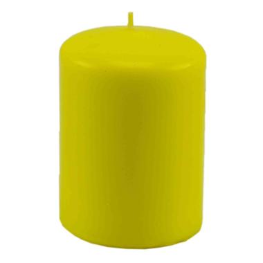 Candela cm.Ø7x10 Cilindro Gialla | M2 Store