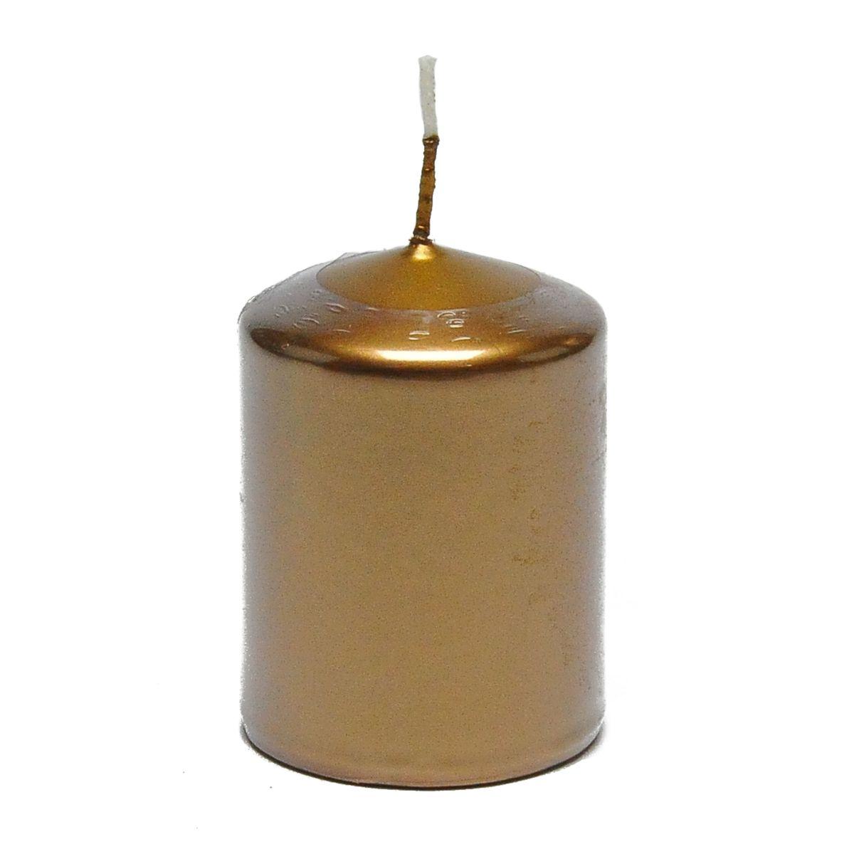 Candela cm.Ø6x8 Cilindro Oro |M2 Store