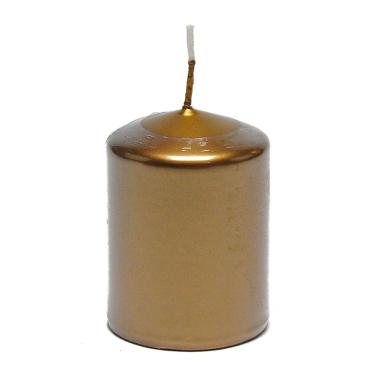 Candela cm.Ø6x8 Cilindro Oro |M2 Store