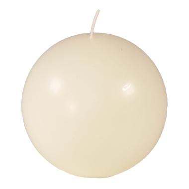 Candela cm.Ø10 Sfera Bianca |M2 Store