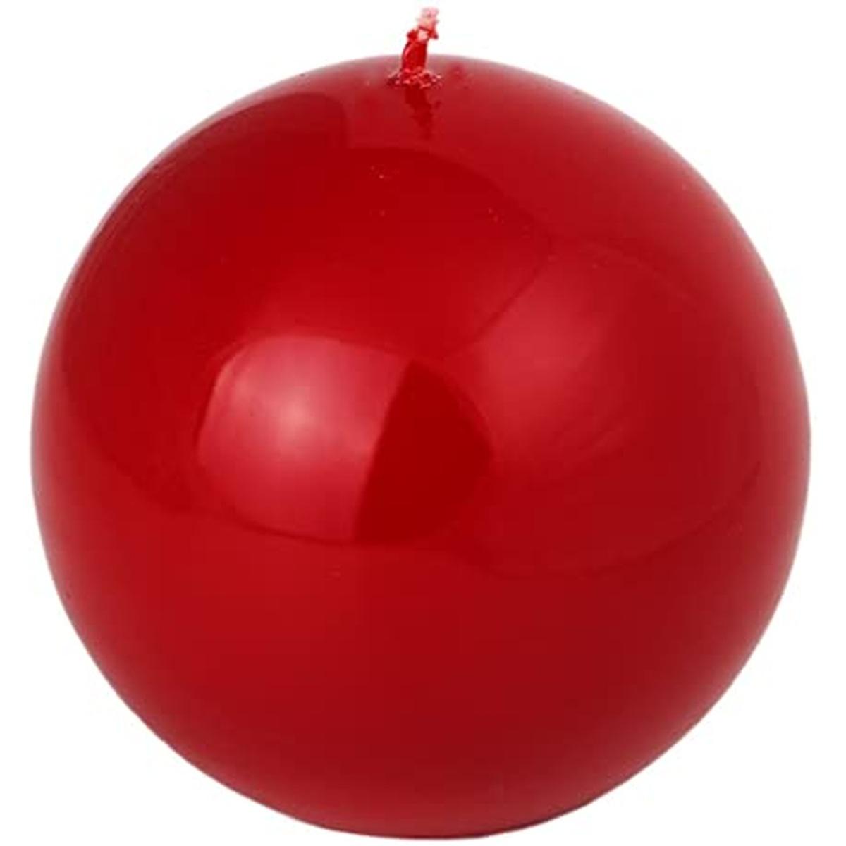Candela cm.Ø13 Sfera Rossa |M2 Store