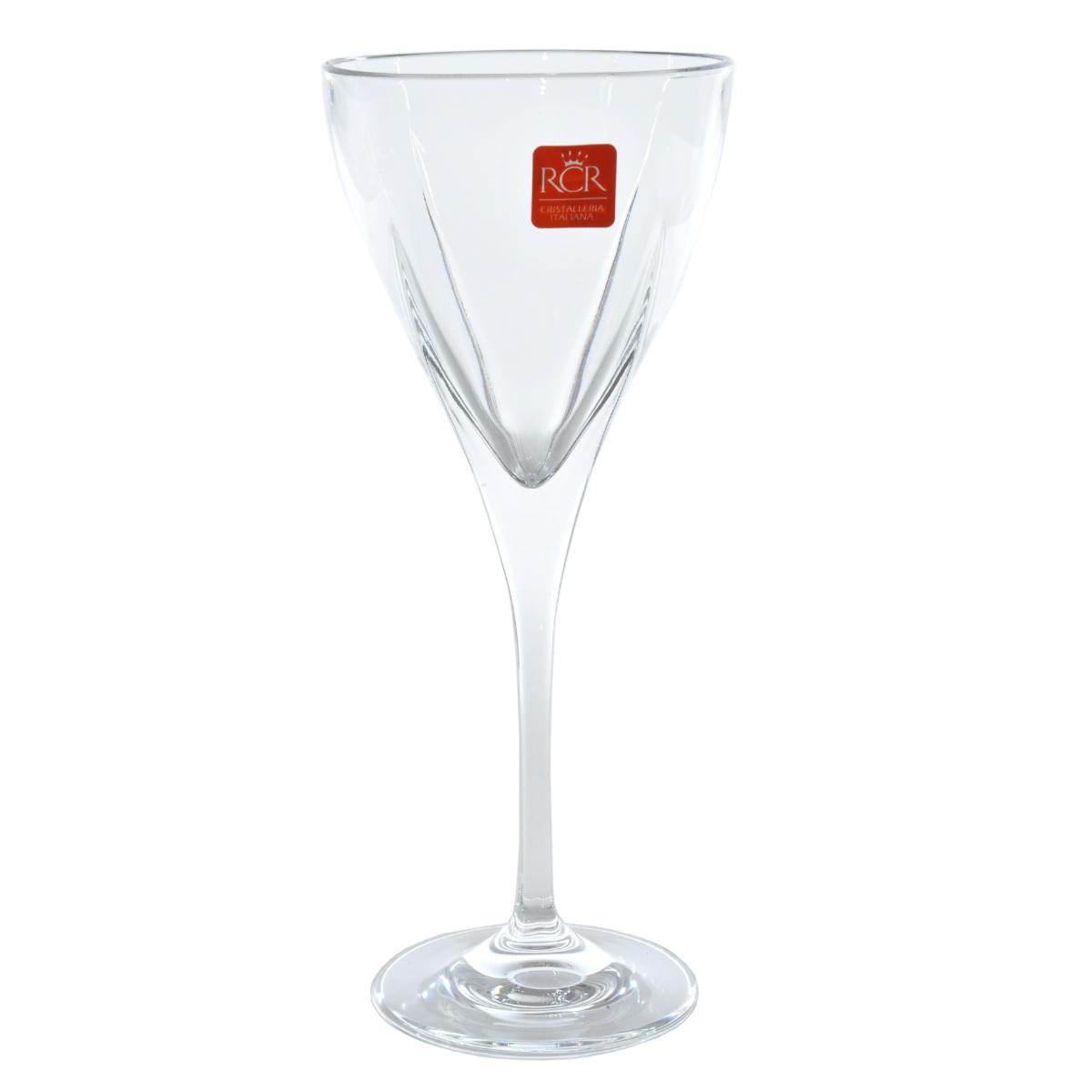 Bicchieri Vetro Set pz.6 Vino RCR Fusion ml.250 | Rcr