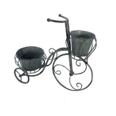 Portavaso Metallo Bici 2 Posti cm.49x19x39 | Dimo