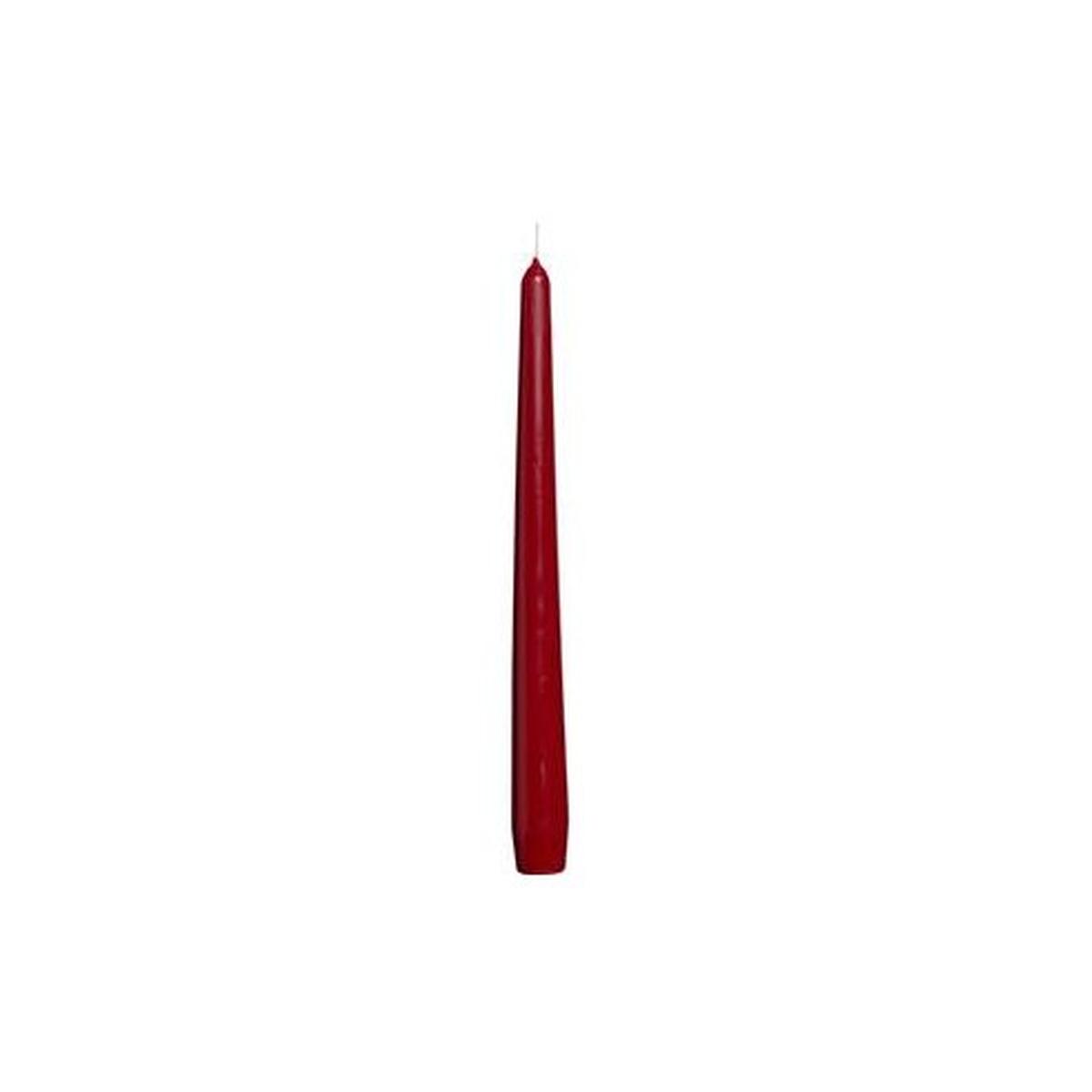 Candela cm.22 Conica Rossa