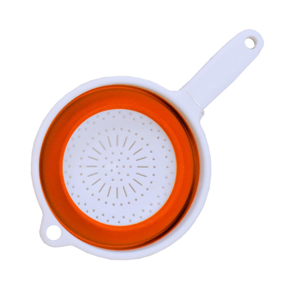 Scolapasta cm.Ø20 PVC Richiudibile Arancio | M2 Store