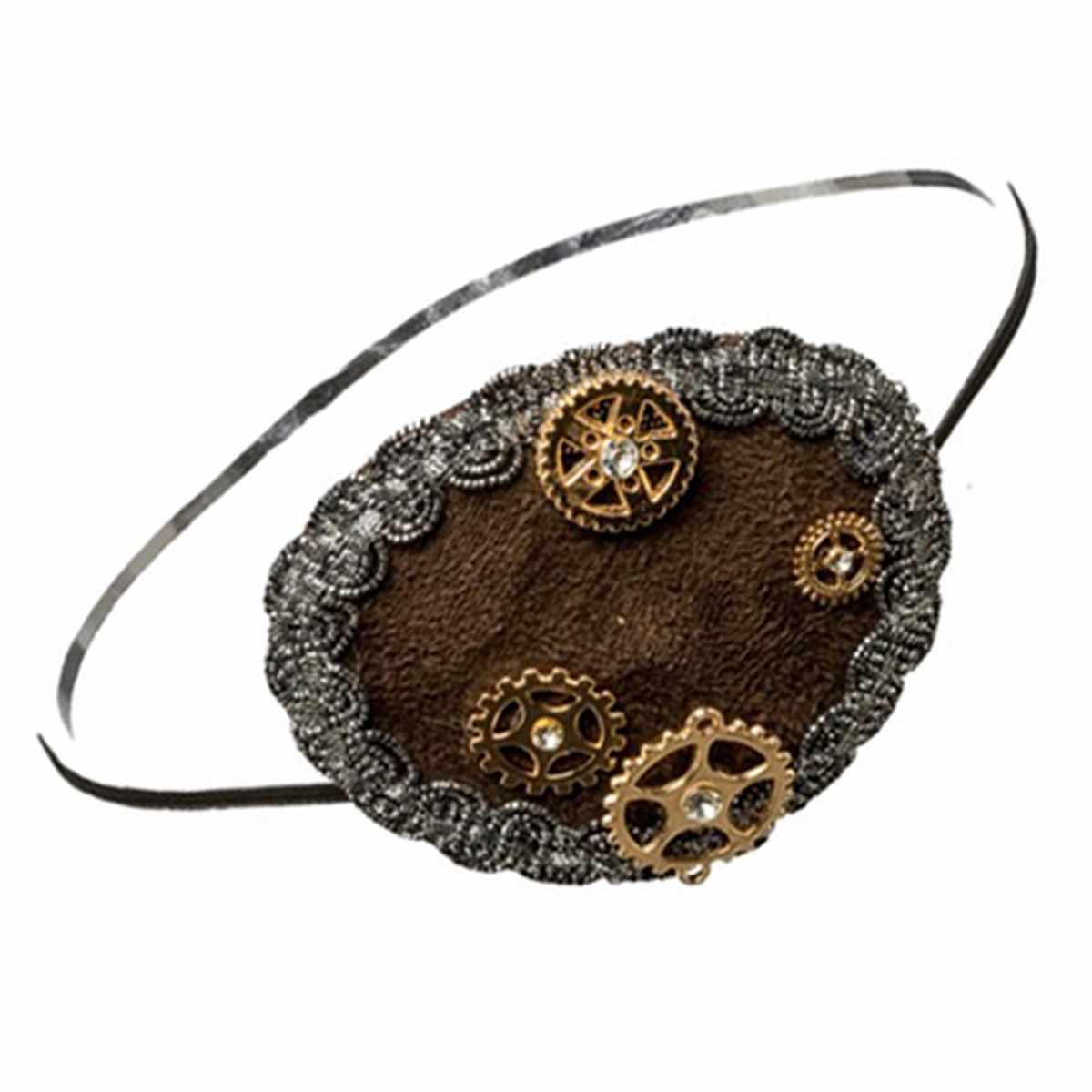 Benda Pirata Steampunk Marrone Con Ingranaggi |Orlob