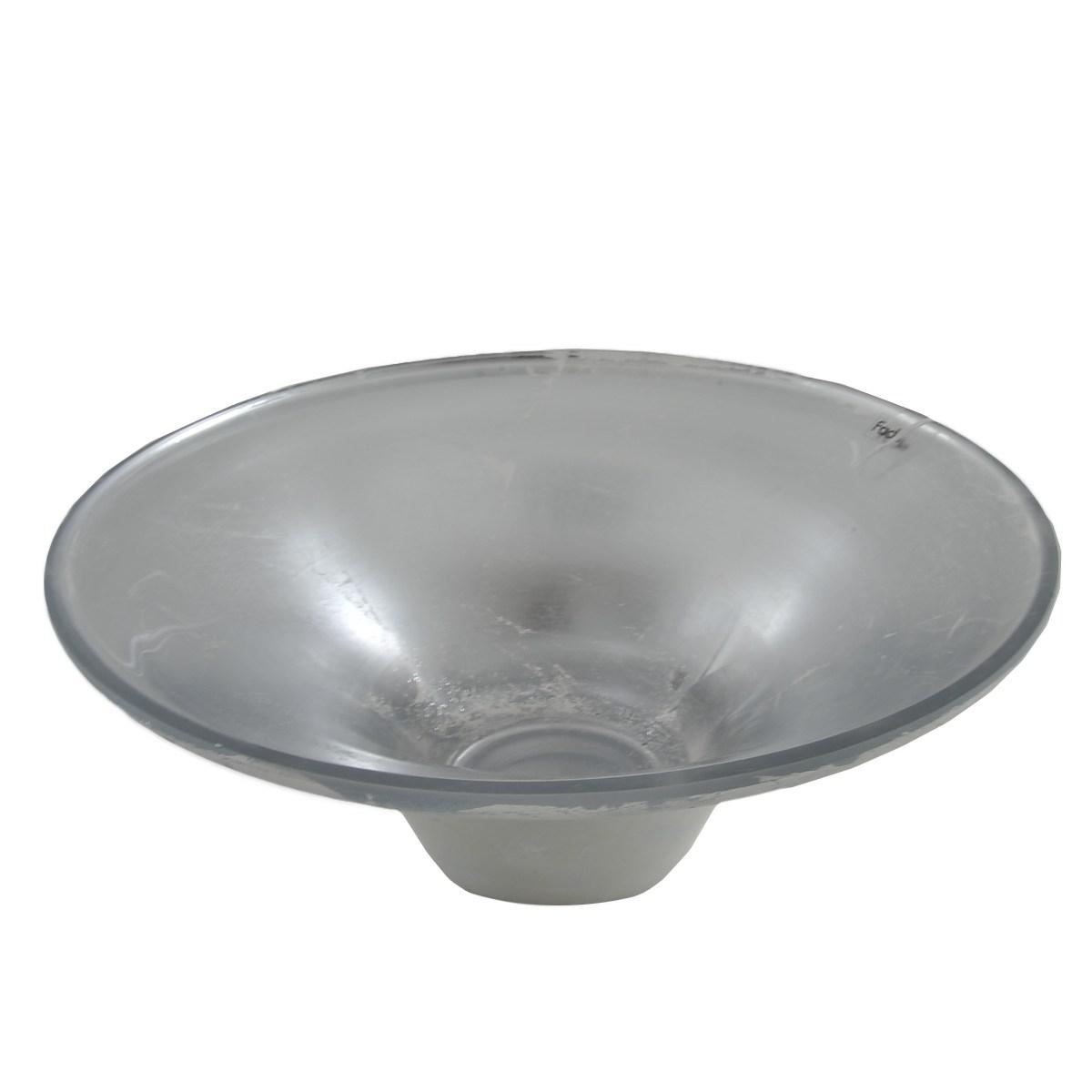 Centrotavola Coppa Vetro Nuvola Argento cm.Ø30 | M2 Store