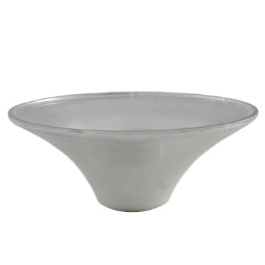 Centrotavola Coppa Vetro Nuvola Argento cm.Ø30 | M2 Store