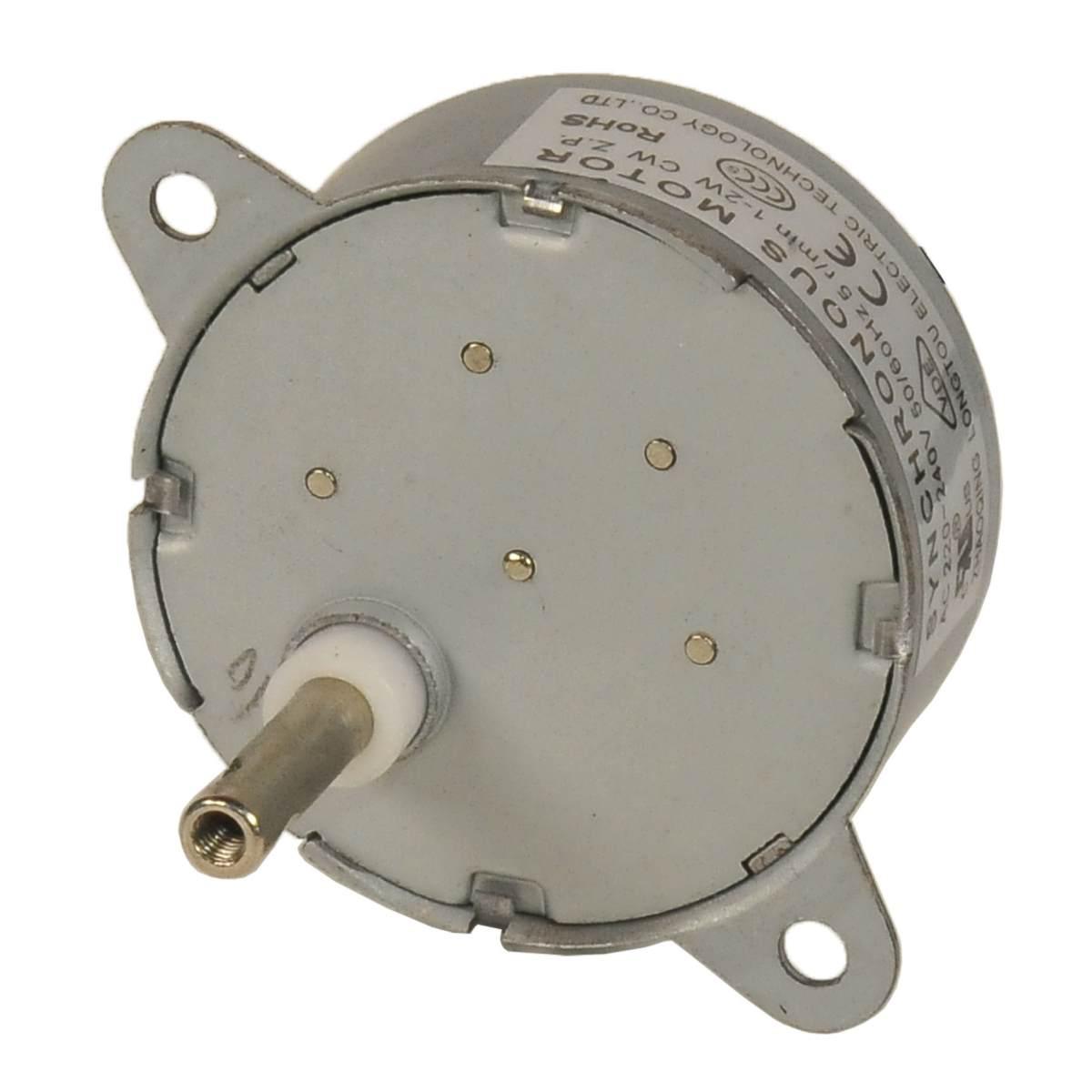 Motoriduttore 5 G/Minuto 1,2W Albero mm.Ø4 220V | Rossi Rosa