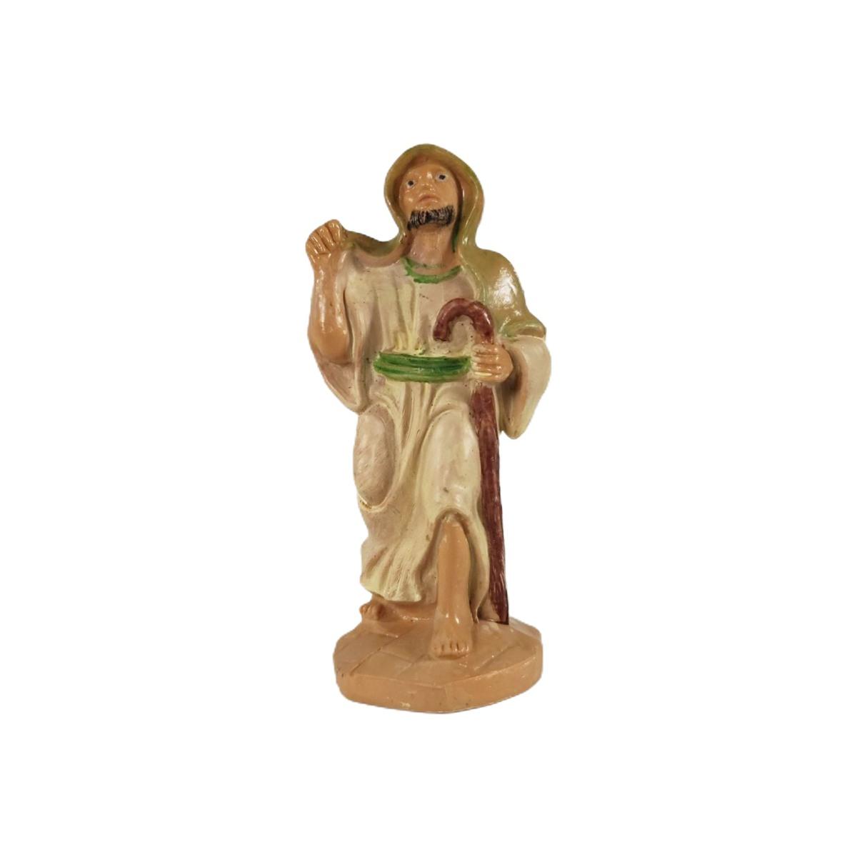 Statua cm.10 Arabo con Bastone | Rossi Rosa
