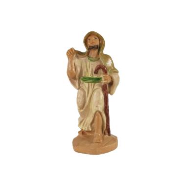 Statua cm.10 Arabo con Bastone | Rossi Rosa