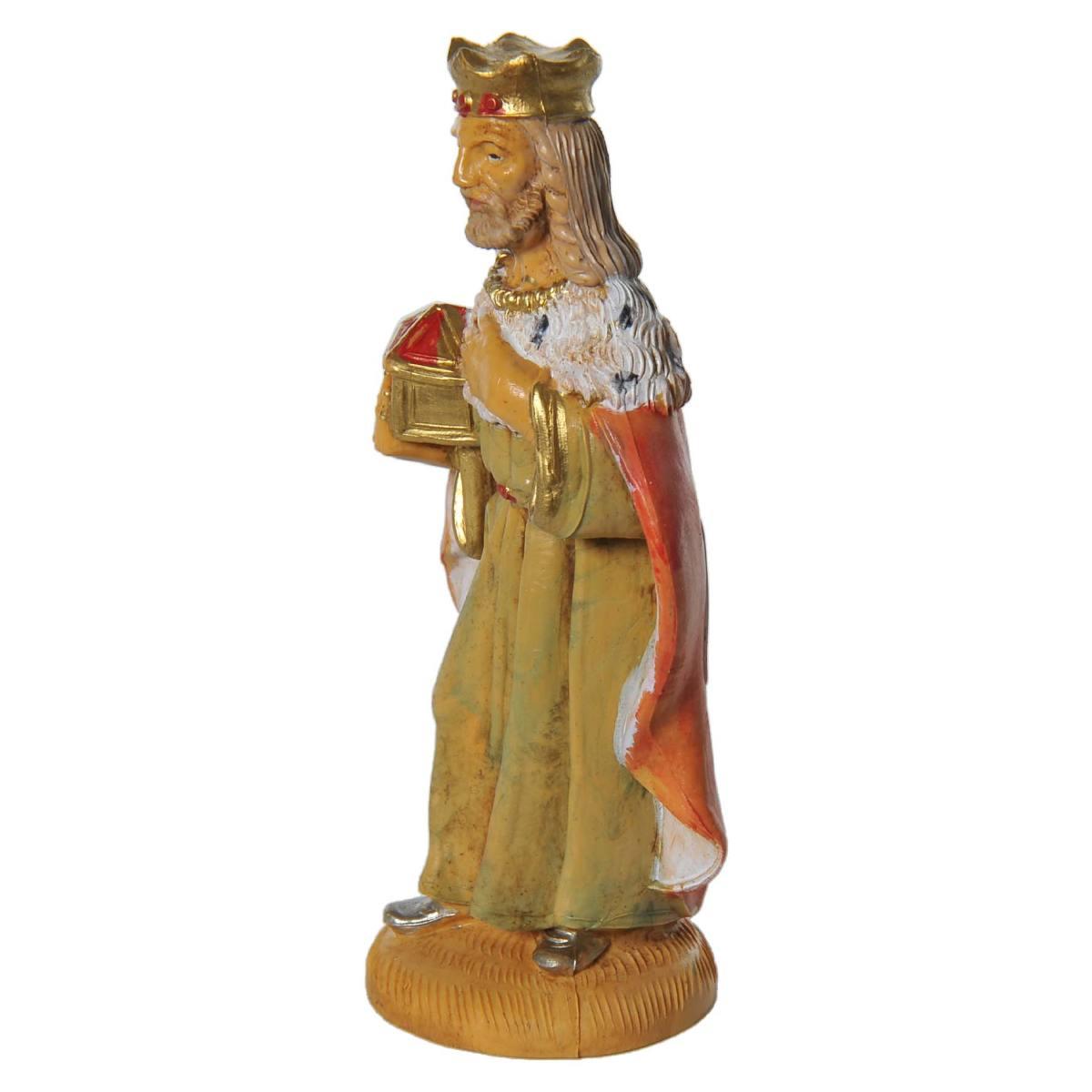 Statua Re Magi cm.12 Melchiorre cm.6x4xH11,5 | Rossi Rosa