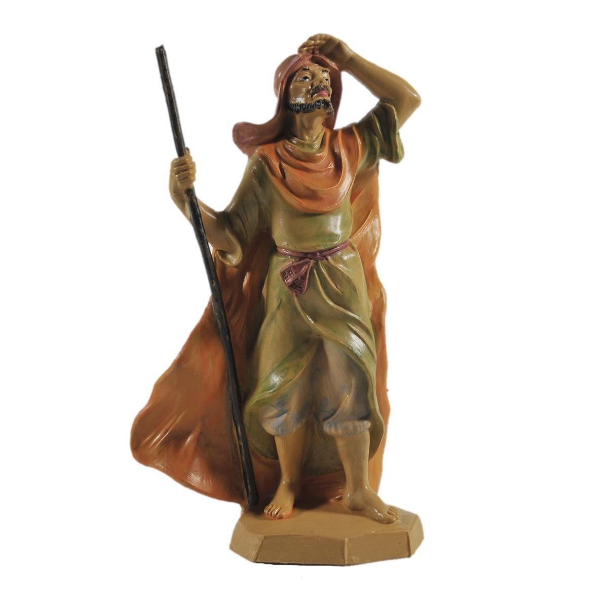 Statua cm.16 Meravigliato | Rossi Rosa