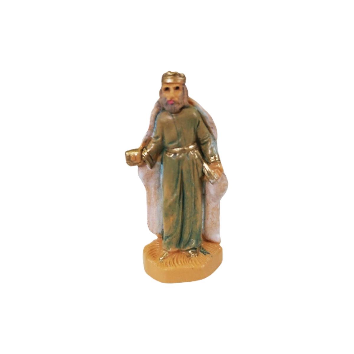 Statua Re Magi cm.4,5 Melchiorre cm.2x4,4 | Rossi Rosa
