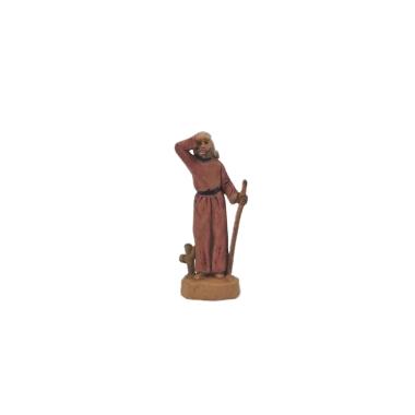Statua cm.4 Viandante | Rossi Rosa