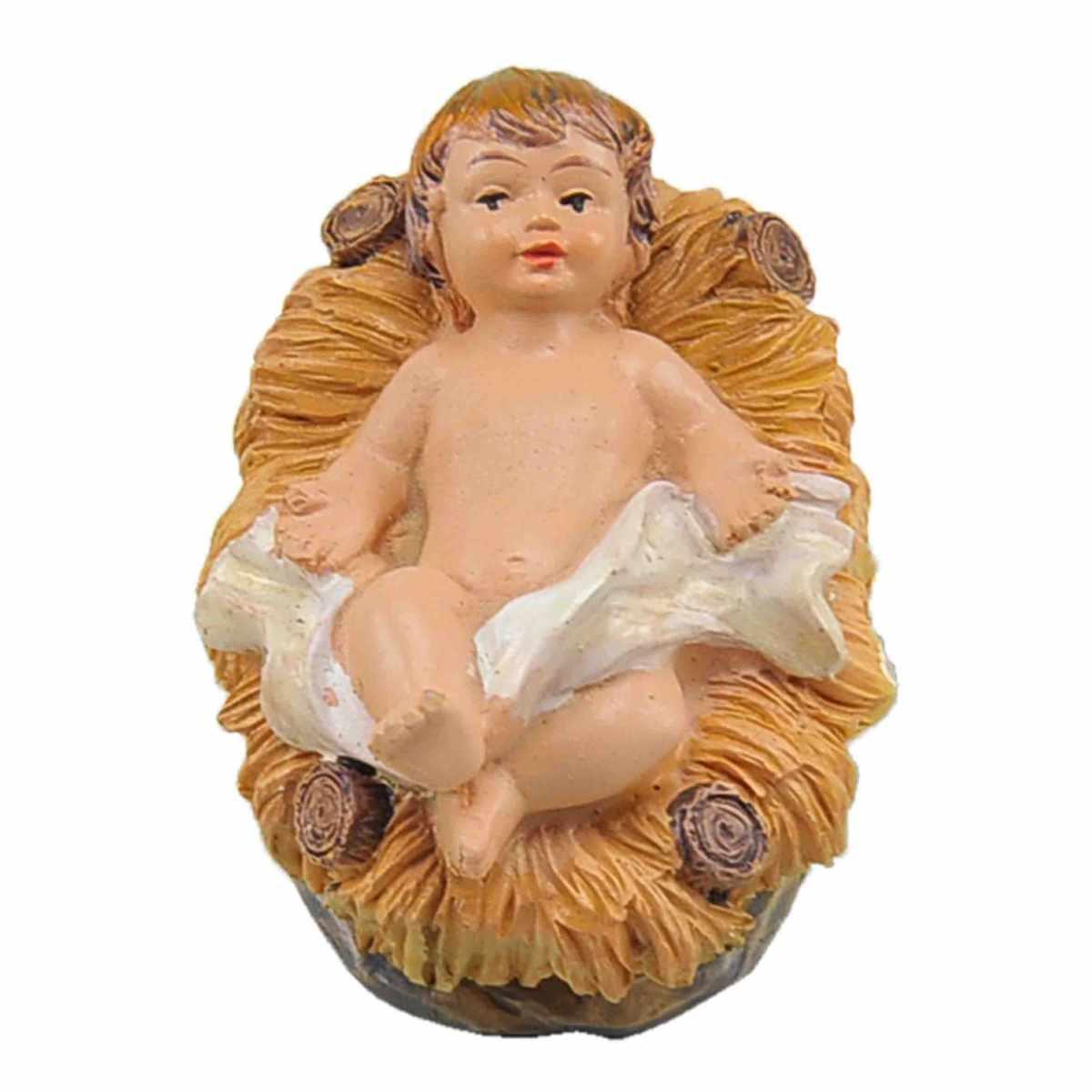 Natività cm.15 Set da 5 Pz. | Rossi Rosa