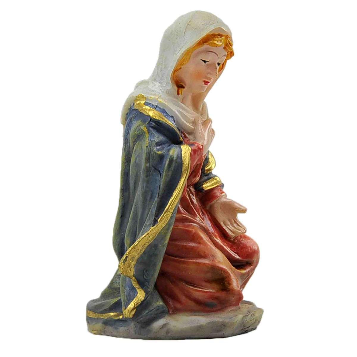 Natività cm.15 Set da 5 Pz. | Rossi Rosa