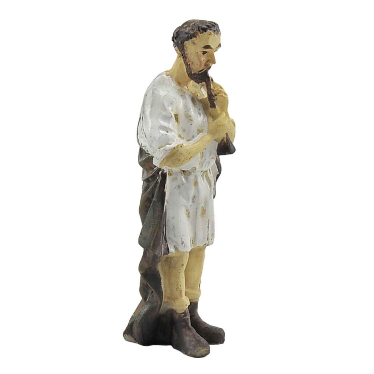 Statua cm.10 Pifferaio | Rossi Rosa