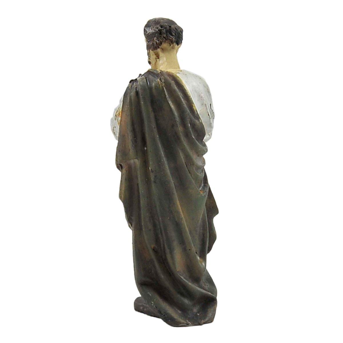 Statua cm.10 Pifferaio | Rossi Rosa