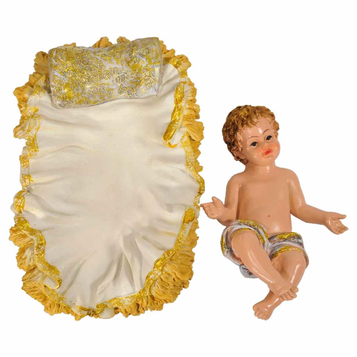 Natività cm.52 Set da 6 Pz. | Rossi Rosa