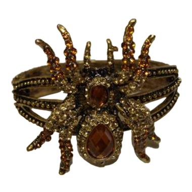 Bracciale Matallo Oro Con Ragno |Orlob