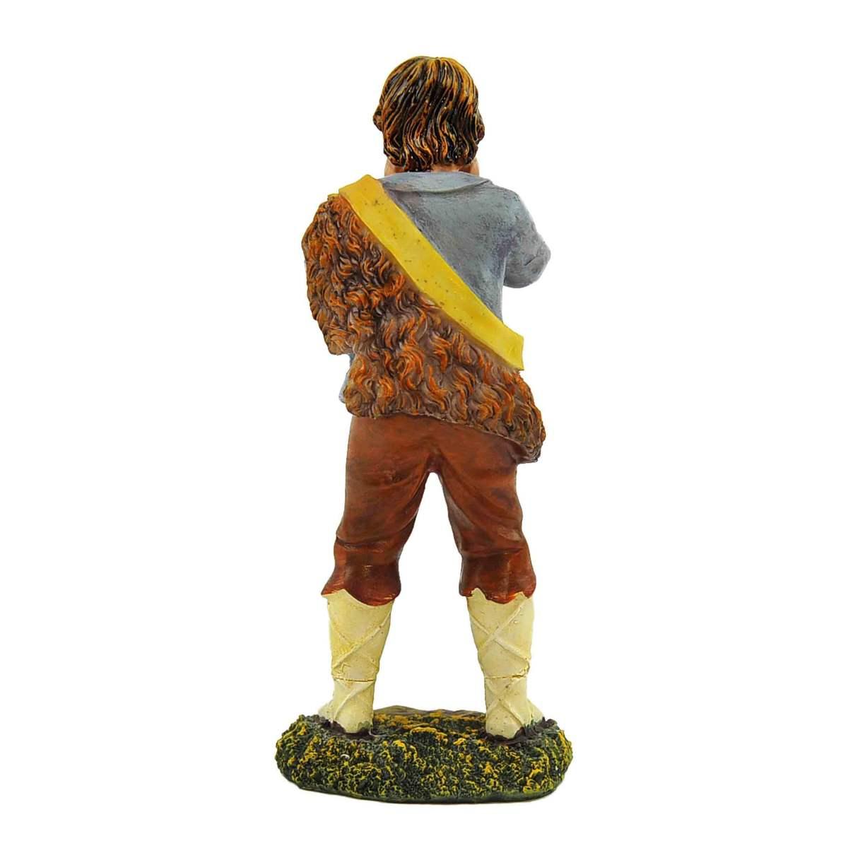 Statua cm.20 Pastore con Casacca | Rossi Rosa