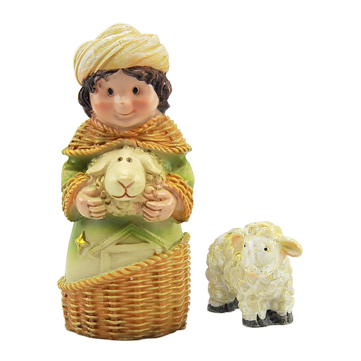 Natività Mini cm.11 Set da 11 PZ. | Rossi Rosa