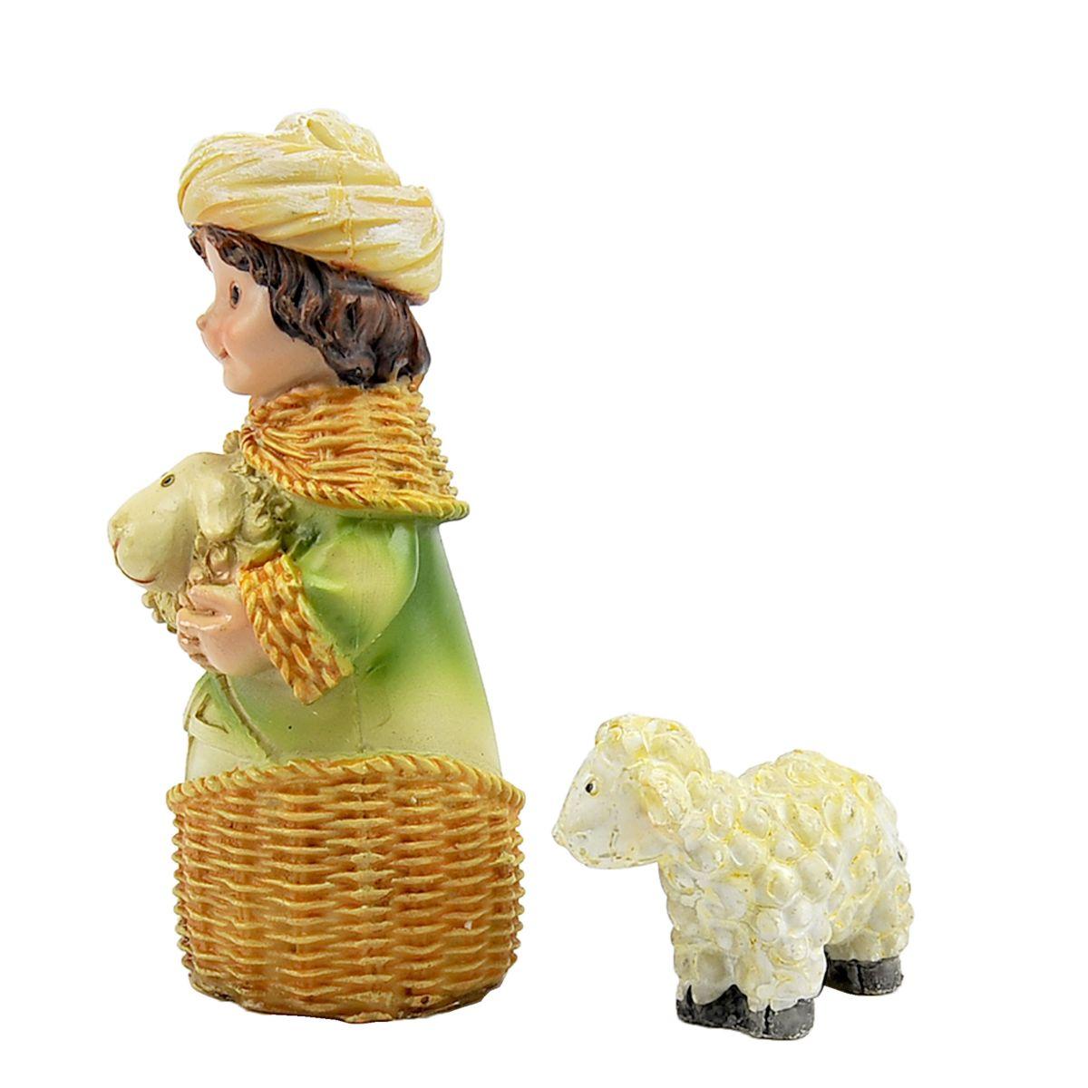 Natività Mini cm.11 Set da 11 PZ. | Rossi Rosa