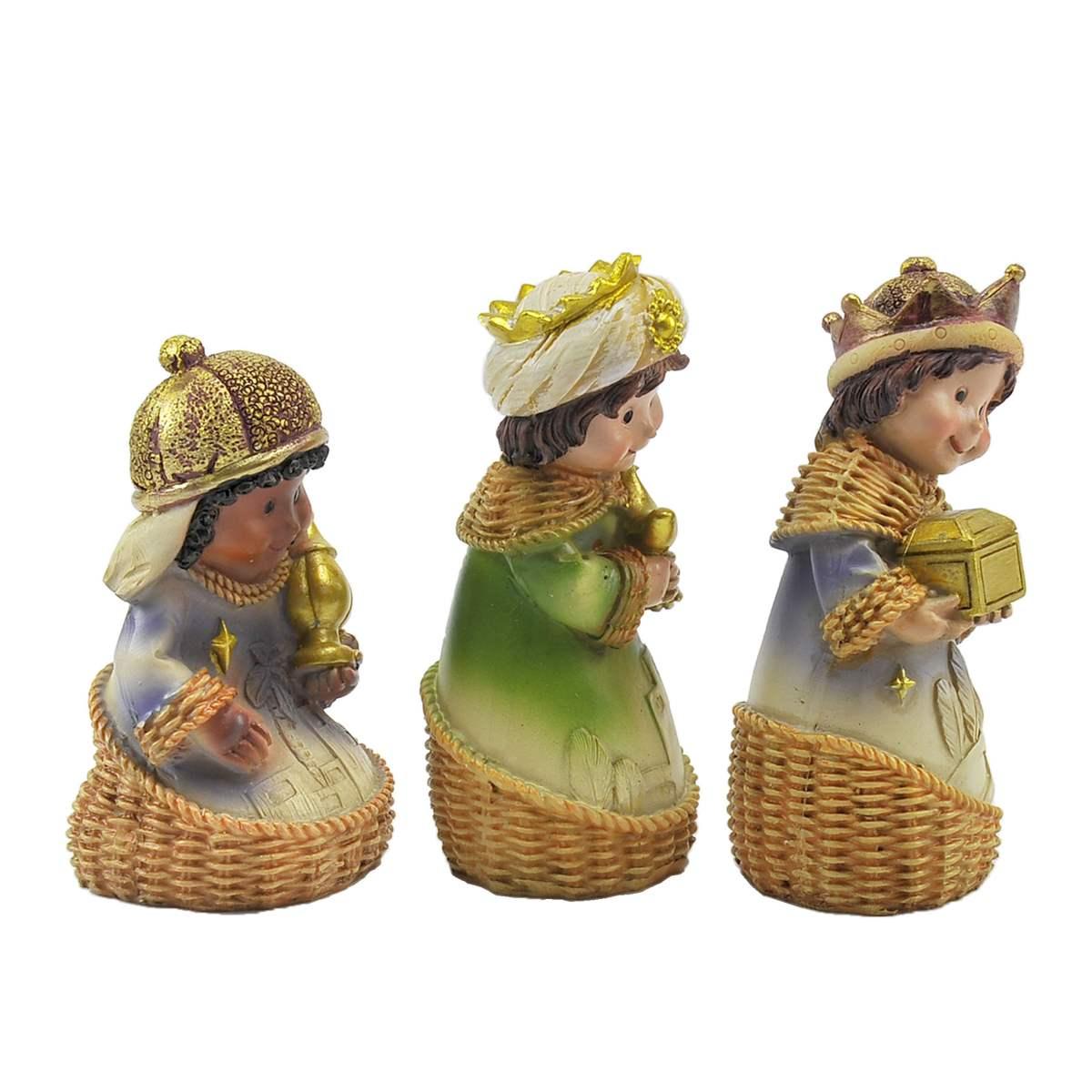 Natività Mini cm.11 Set da 11 PZ. | Rossi Rosa
