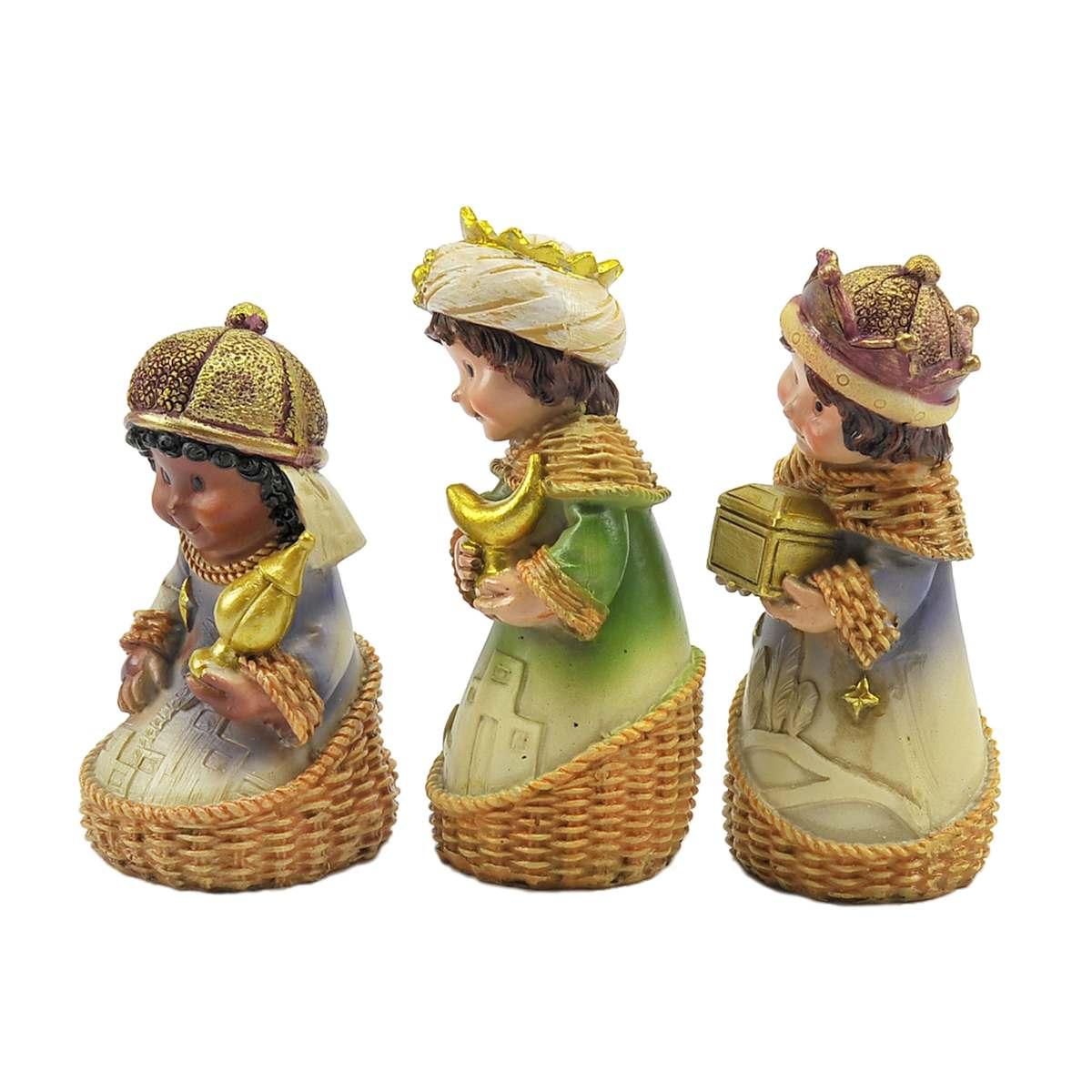 Natività Mini cm.11 Set da 11 PZ. | Rossi Rosa