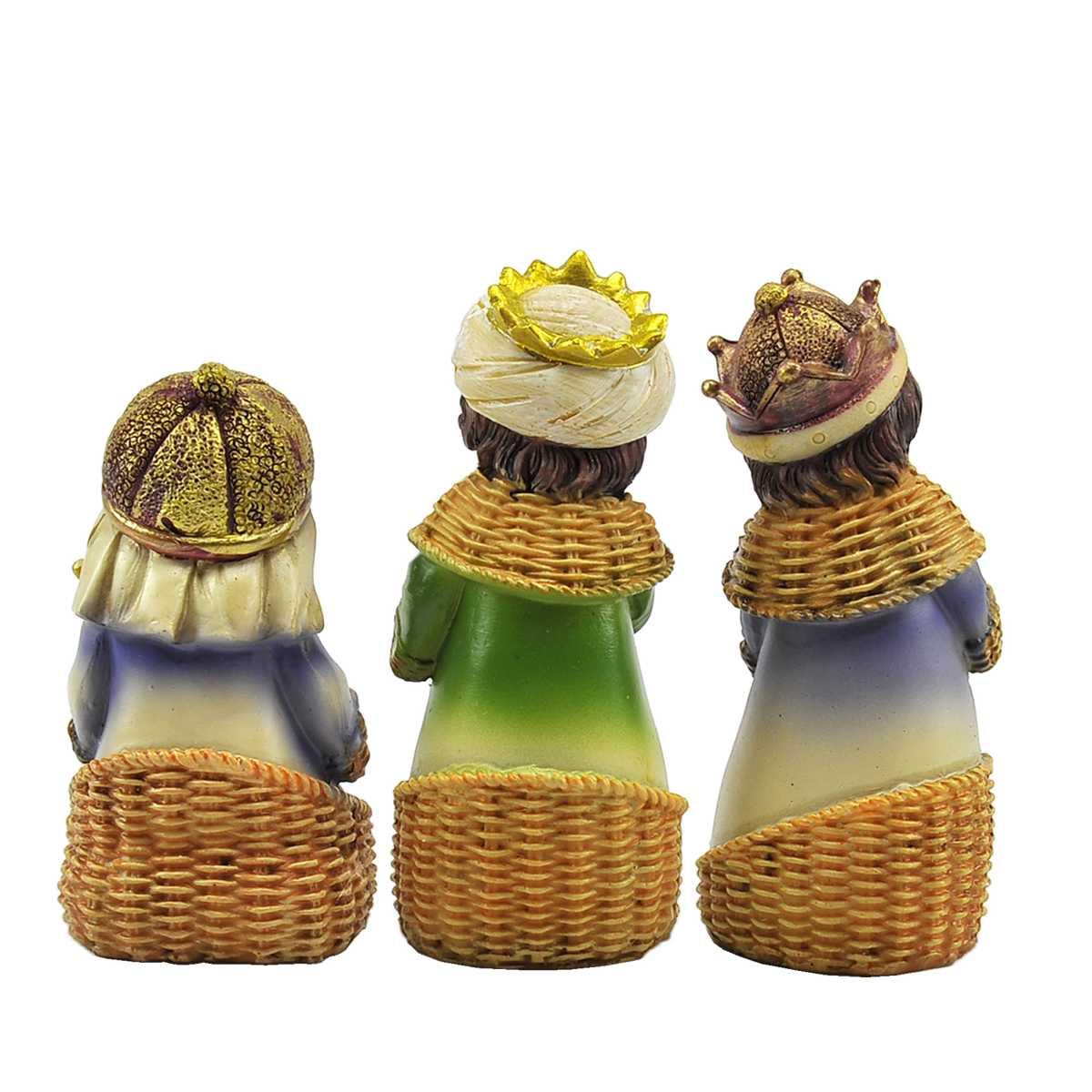 Natività Mini cm.11 Set da 11 PZ. | Rossi Rosa