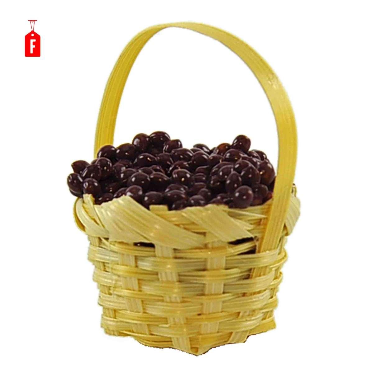 Cesta Alimenti Frutta cm.Ø3xH3.5 6 Modelli | Rossi Rosa