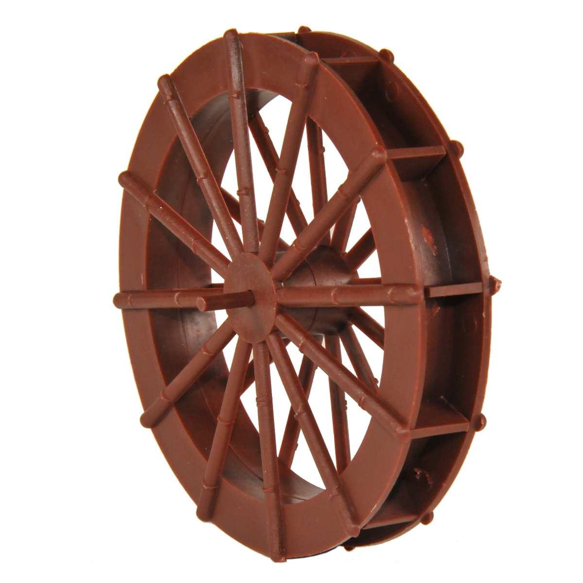 Ruota Mulino Acqua Marrone cm.Ø11x1,5 | Rossi Rosa
