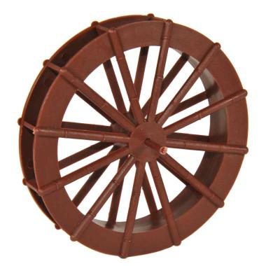 Ruota Mulino Acqua Marrone cm.Ø11x1,5 | Rossi Rosa