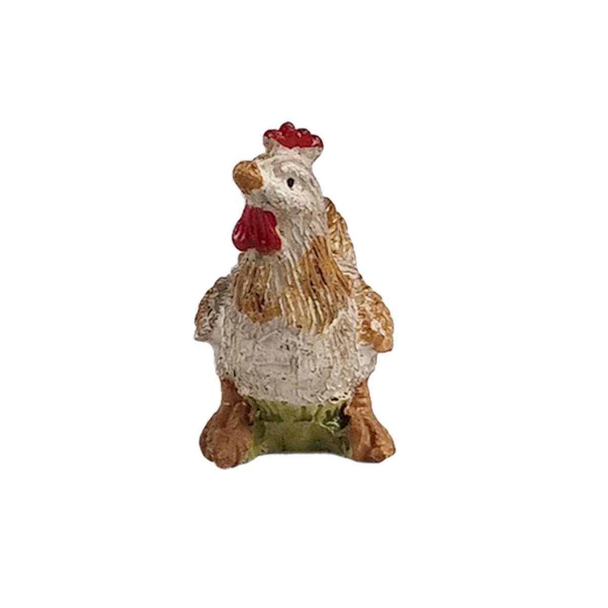 Gallina cm.3x3,5 | Rossi Rosa