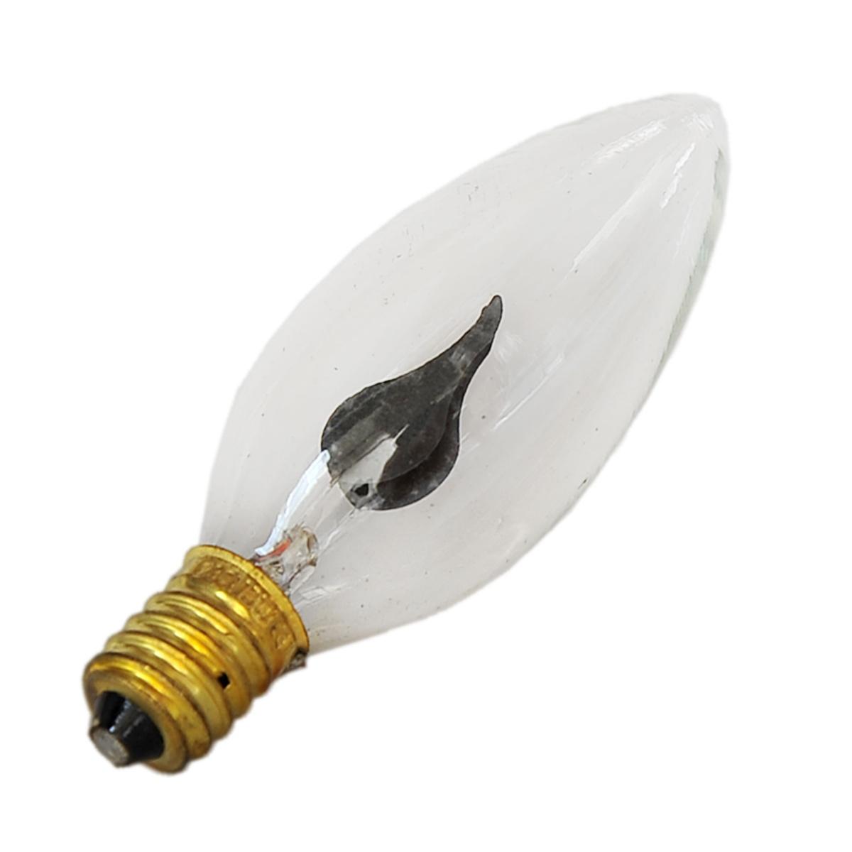 Lampadina E14 Oliva Effetto Fuoco 3W 220V mm.32x10 | Rossi Rosa