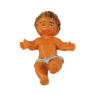 Statua Gesù Bambino cm.10 senza Culla cm.4 | Rossi Rosa