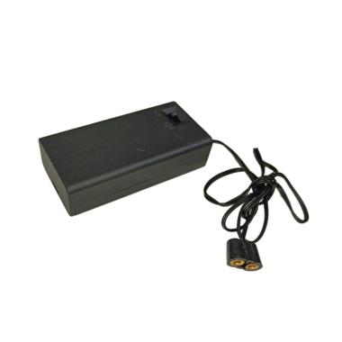 Porta Batterie Stilo AA Colore Nero con Presa 3,5V | Rossi Rosa