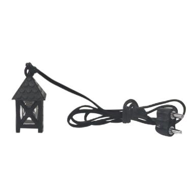 Lanterna con Spina Luce Led Bianca 3,5V cm.1,5x1,5x2,5 | Rossi Rosa