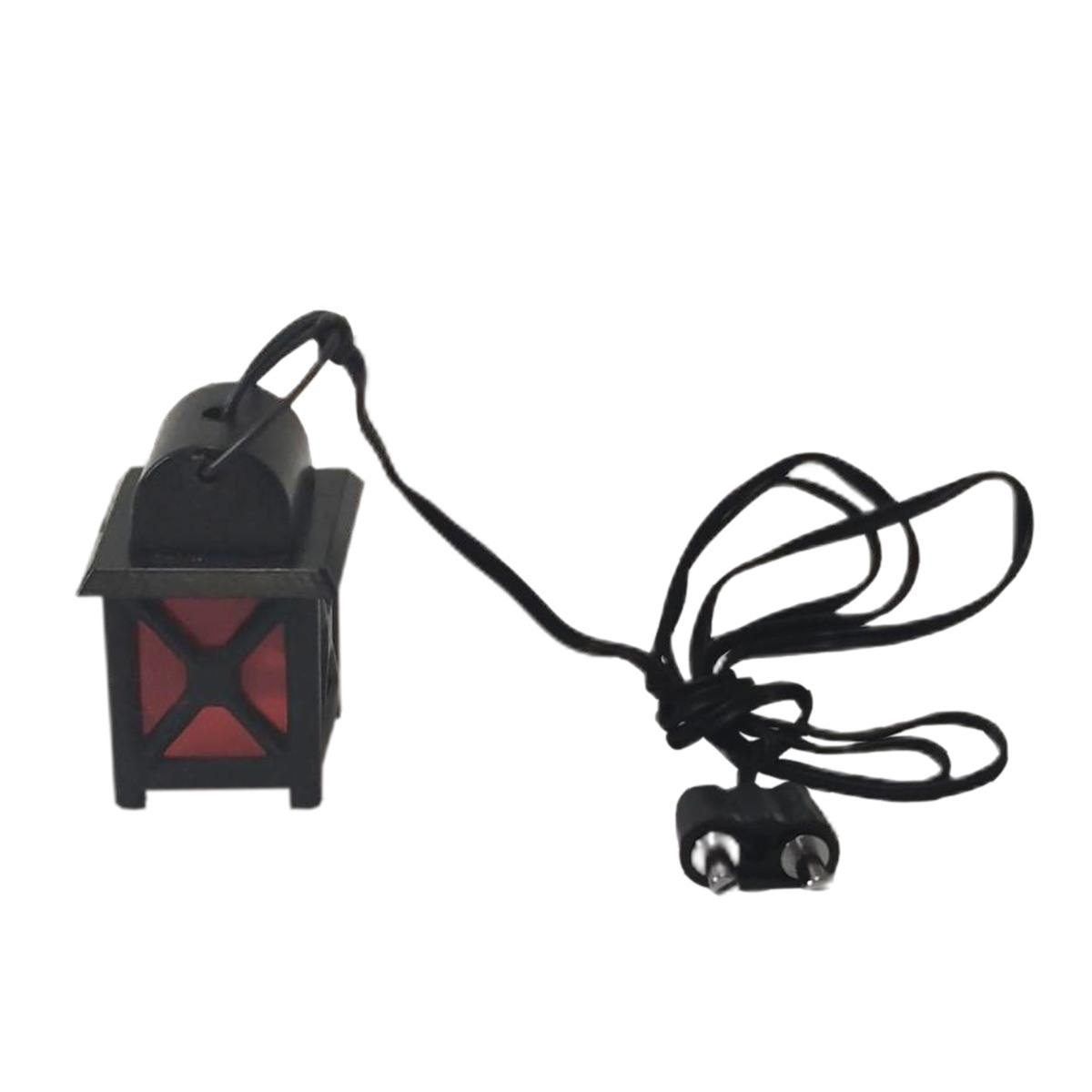 Lanterna con Spina Luce Led Rosso 3,5V cm.2,5x2,5x5 | Rossi Rosa