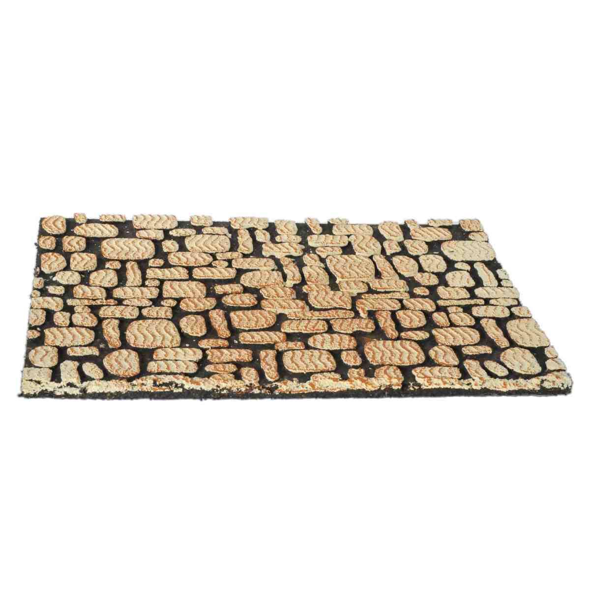 Pannello Sughero Muro Mattoncini cm.33x25 | Rossi Rosa